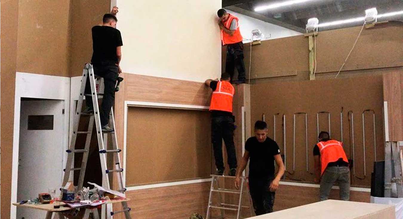 carpinteria para stands area grafica digital