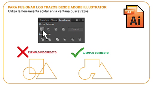 como fusionar trazos en adobe ilustrator area grafica digital