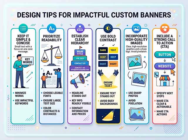 consejos de diseño para lonas personalizadas