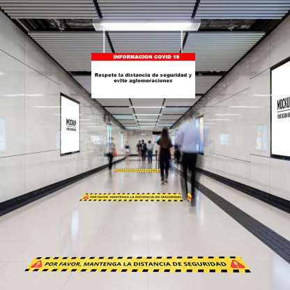 Señalización coronavirus