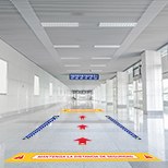 Líneas adhesivas delimitadoras de carril