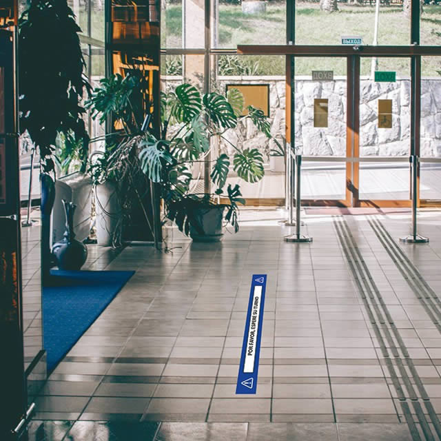 Adhesivos Espere su turno