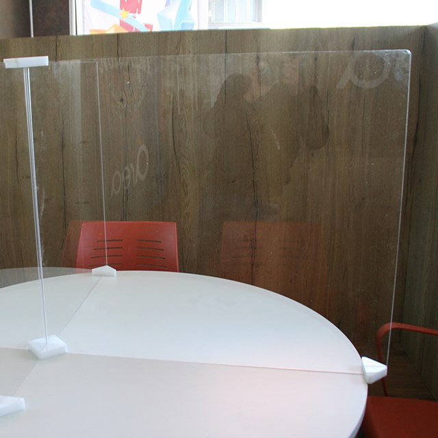 Placas para mampara modular