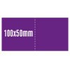 Formatos - 100 mm x 50 mm