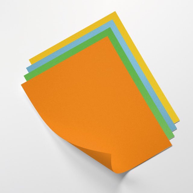 CARTULINA PARA SEPARADORES - 250 grs. Offset multicolor