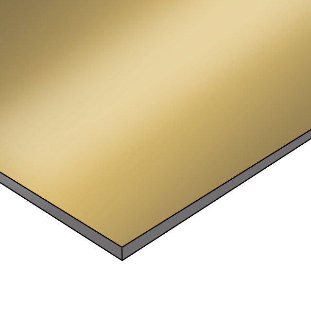 Material - Dibond Espejo ORO (INT.)