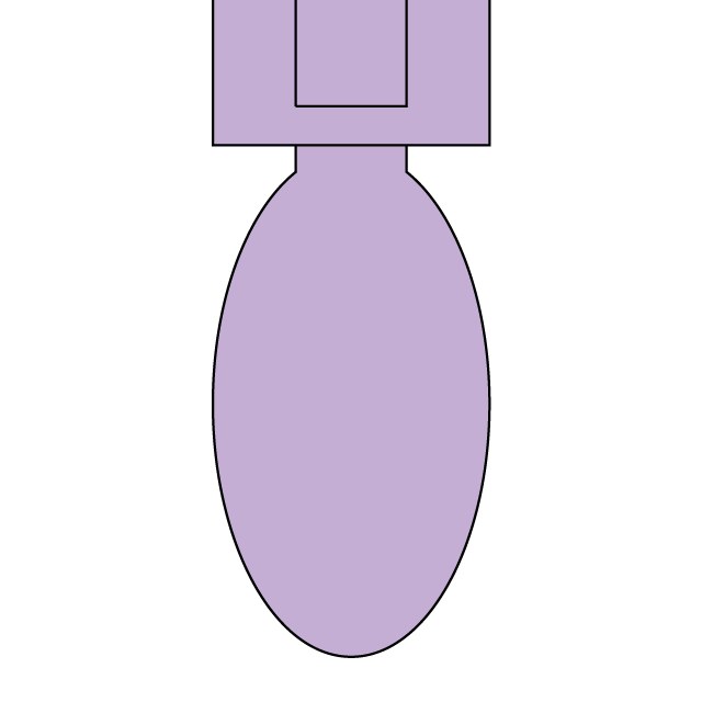 Formatos - Identificador de maletas ovalado