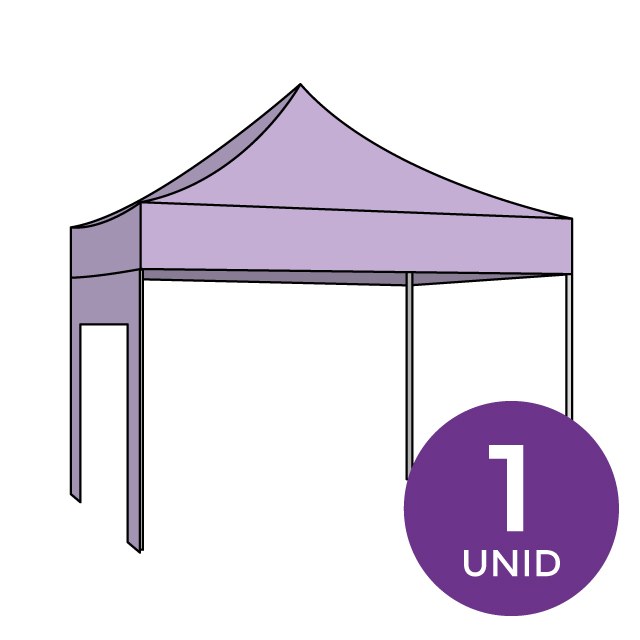 PARED CARPA TELA IMPERMEABLE CON PUERTA 3 X 1.9 M. - 1