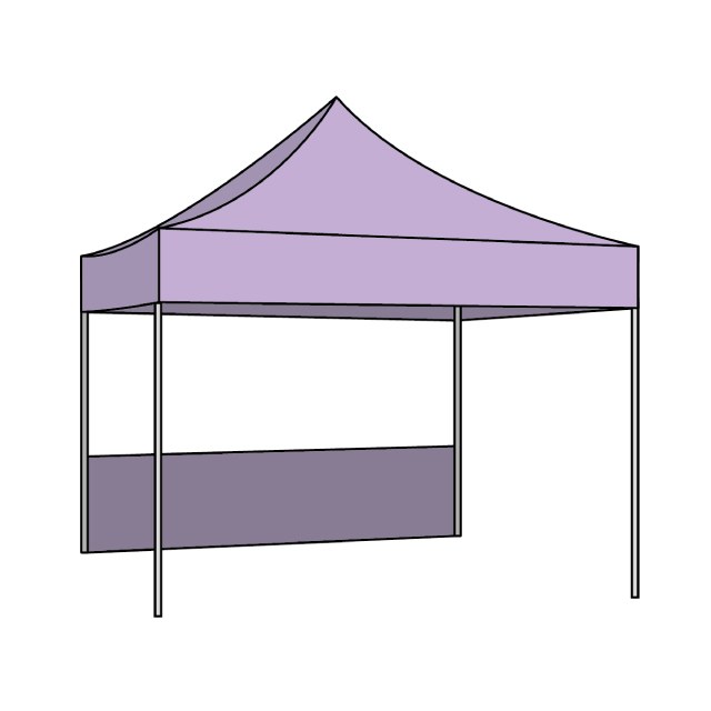 PARED CARPA MOSTRADOR TELA IMPERMEABLE 6 X 1 M - PARED CARPA MOSTRADOR IMP. 6 X 1 M.