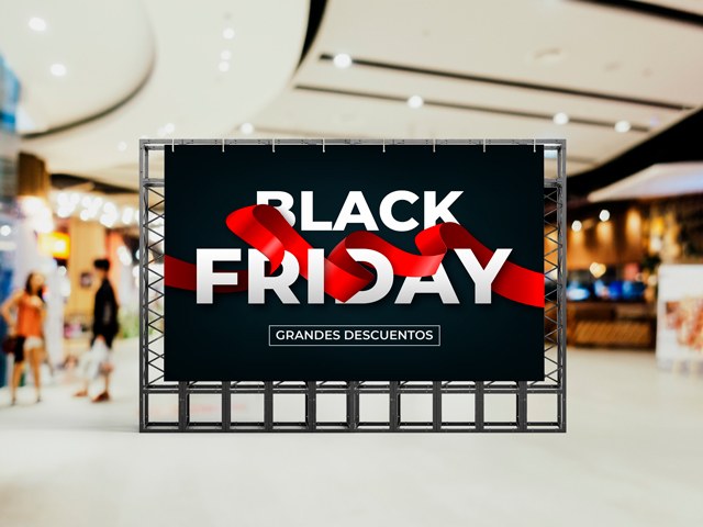 carteles Black Friday personalizados