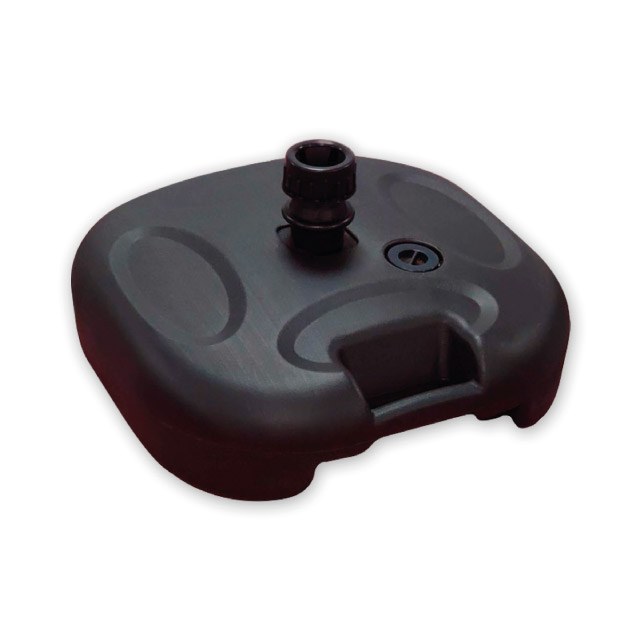 BASE - Base de plástico rellenable