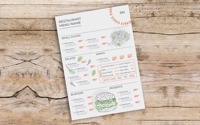imprimir-cartas-restaurante