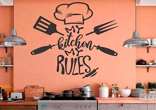 Plantillas De Pared Para Pintar La Cocina Modelos De Cocina Para Que