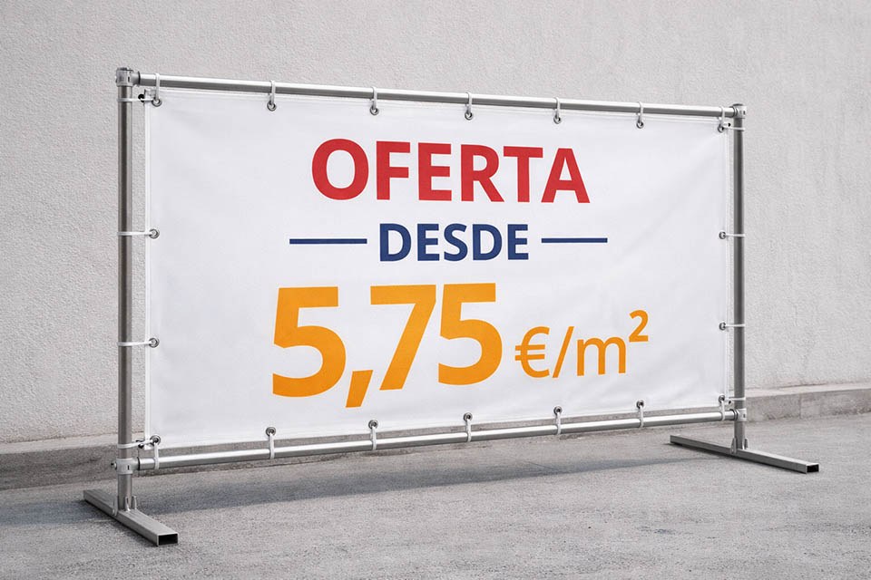 lona personalizada barata en pvc para exterior