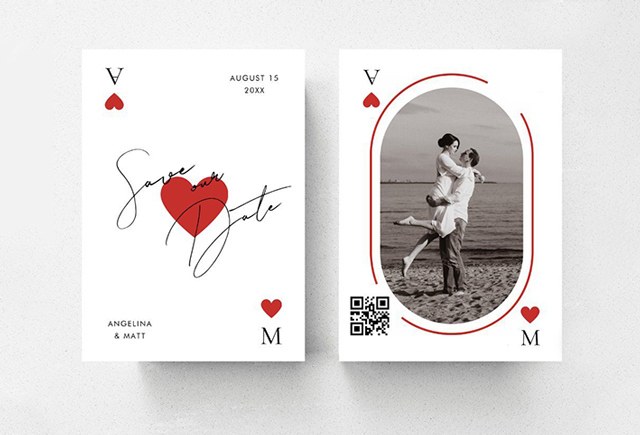 invitaciones boda con foto