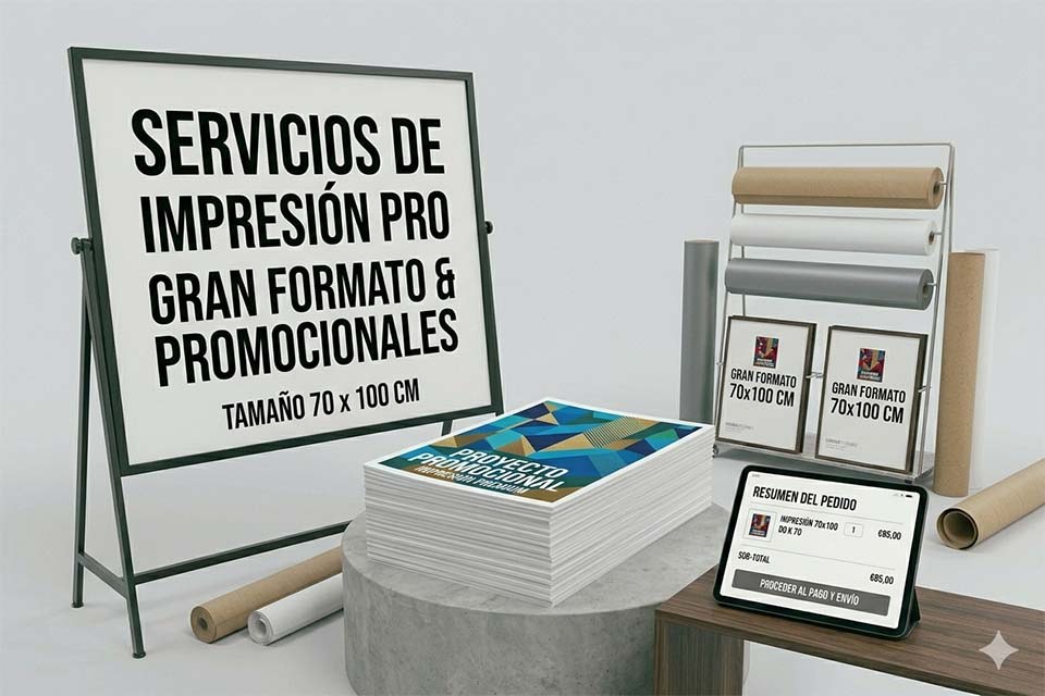 poster promocional gran formato