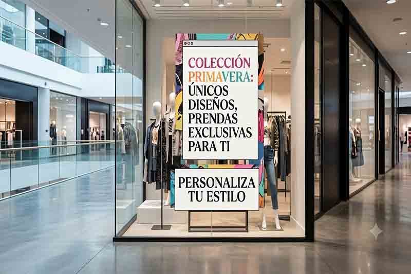 carteles personalizados para comercios