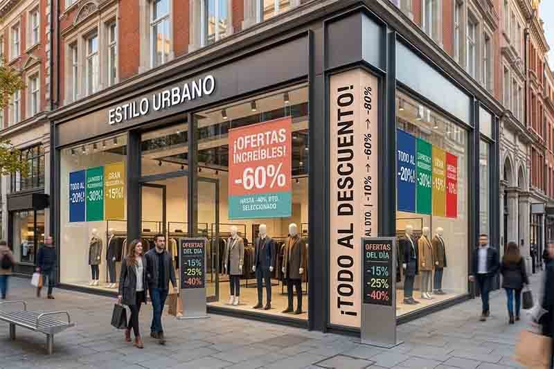 carteles descuentos personalizados