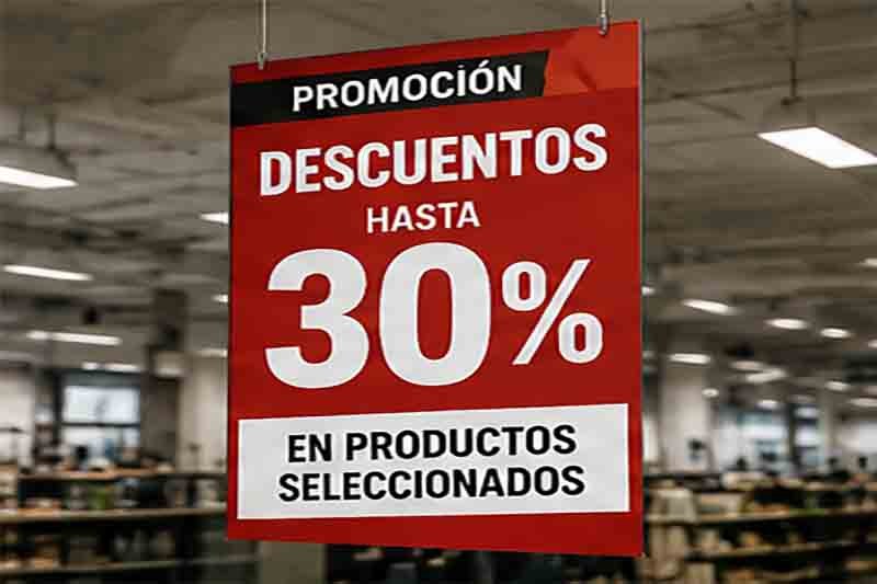 imprimir carteles descuentos