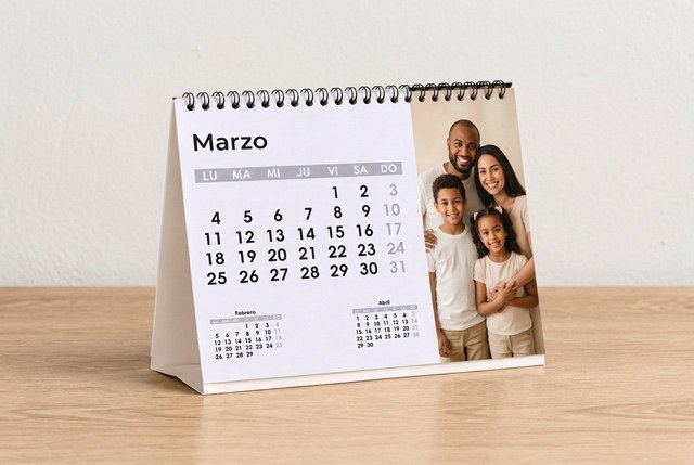 calendario con fotos online